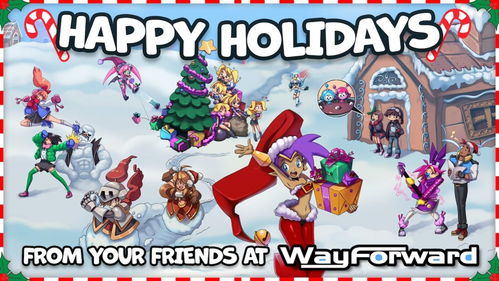 游戏厂商圣诞贺图小汇总 生化危机8 等作送祝福