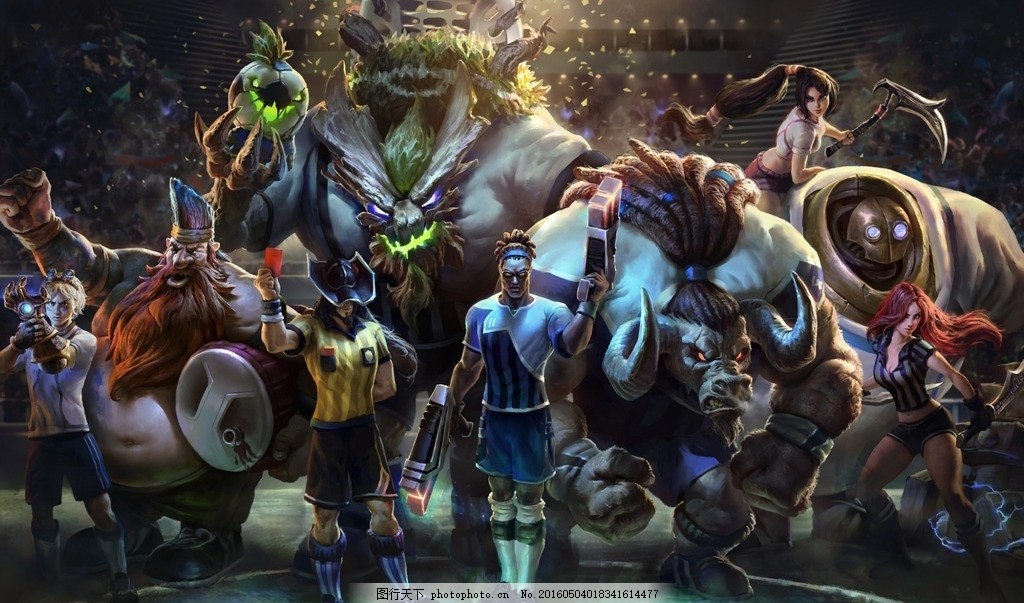 高清LOL英雄联盟游戏壁纸 收藏你的英雄时刻